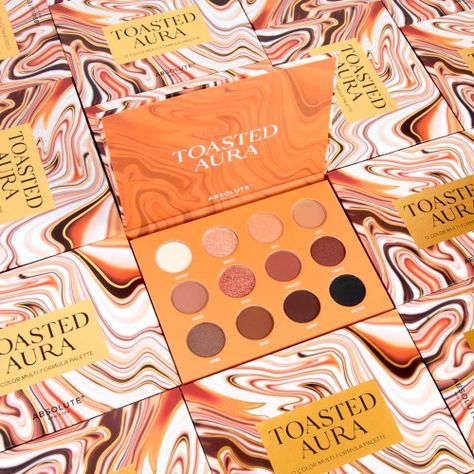 Paleta De Sombras Toasted Aura 12 Color Book-1