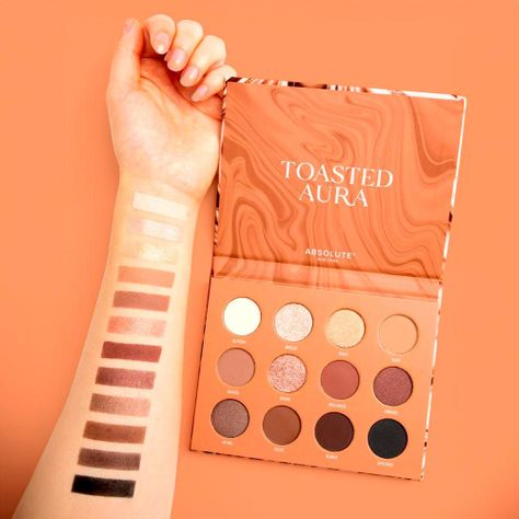 Paleta De Sombras Toasted Aura 12 Color Book-2