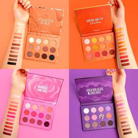Paleta De Sombras Toasted Aura 12 Color Book-3