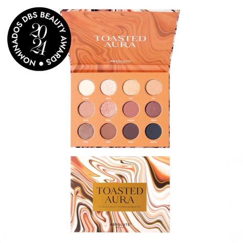 Paleta De Sombras Toasted Aura 12 Color Book-4