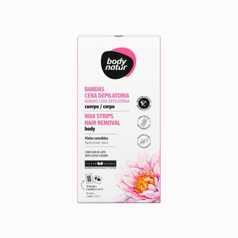 Bandas Cera Depilatoria Corporal Piel Sensible-0