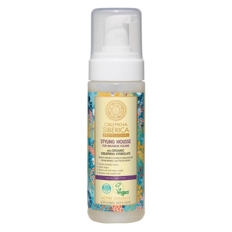 Mousse Voluminizador Organic Oblepikha Hydrolate 170 ml-0