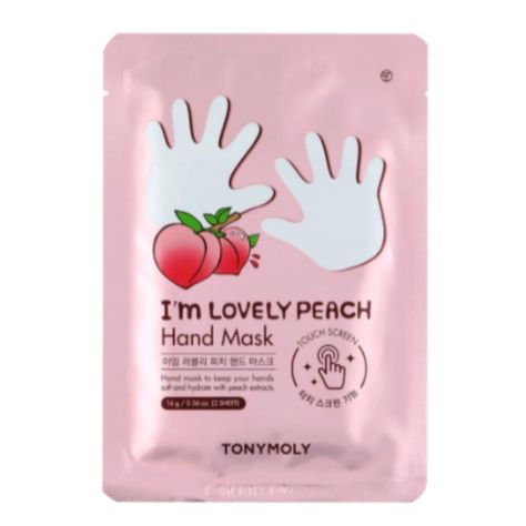 TONY MOLY I'M Lovely Peach Hand Mask-0