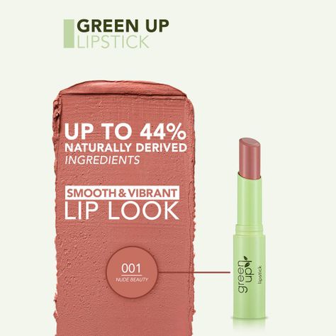 Labial Vegano Green Up Nude Beauty-3