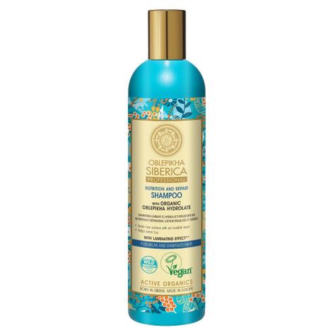 Shampoo Cabello Débil y Dañado Organic Oblepikha 400 ml-2