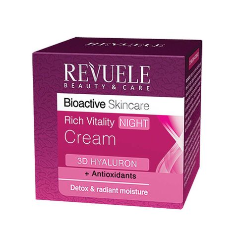 Bio Active Crema de Noche 3D Hyaluron Rich Vitality 50Ml-0
