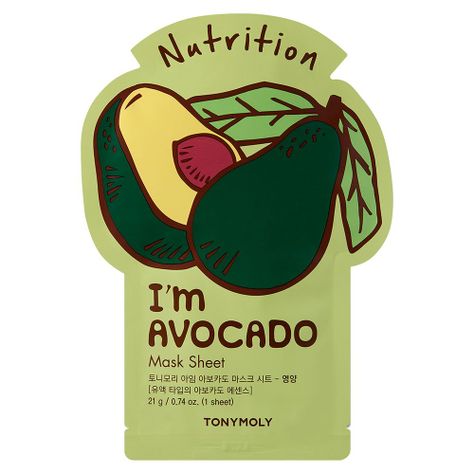 TONY MOLY I'M Avocado Mask Sheet – Nutrition-1