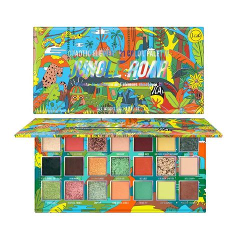 Paleta sombras de ojo Chaotic Element Jungle Roar 21 Tonos-0