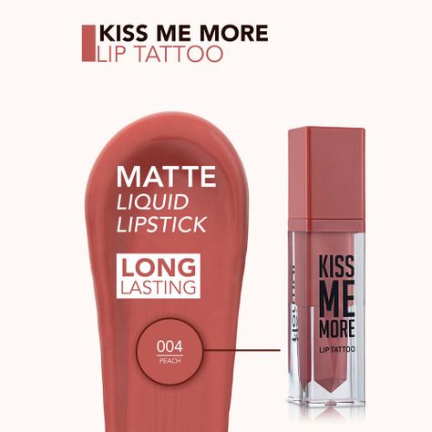 Labial Kiss Me More Peach-3