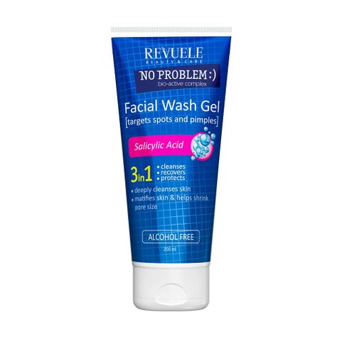 No Problem Gel Limpiador Antiacné con Ácido Salicílico 200Ml-0