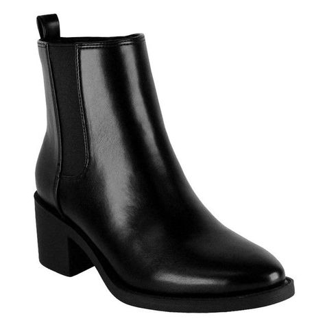 Botín Valentino Negro Takones-1