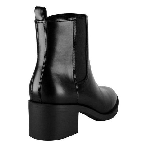 Botín Valentino Negro Takones-3