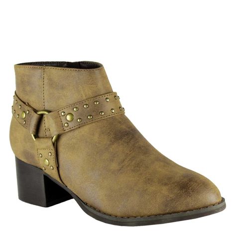 Botín Zac Taupe Casual Takones-1