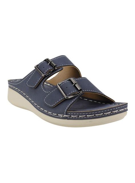 Sandalia New Walk Lili Confort Azul-1