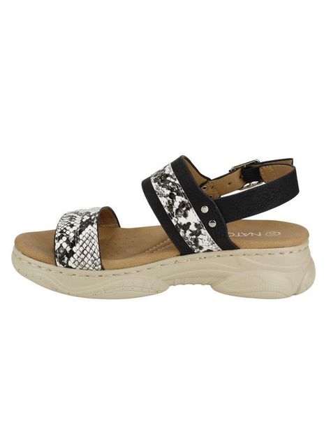Sandalia Nat Geo Kids Snake Negra-2