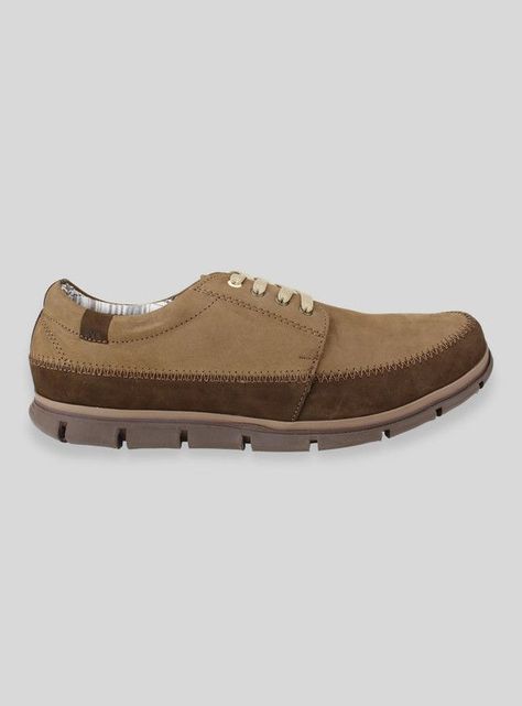 Zapato Exs Cuero Bitono Café-0