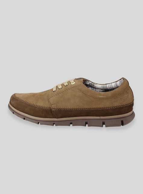 Zapato Exs Cuero Bitono Café-2