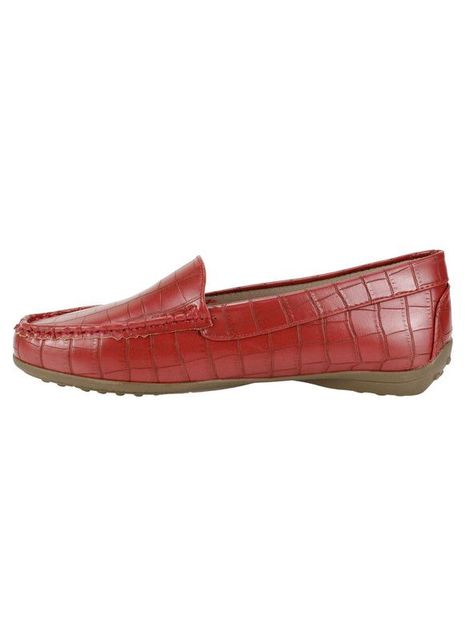 Mocasín New Walk Coco Confort Rojo-2