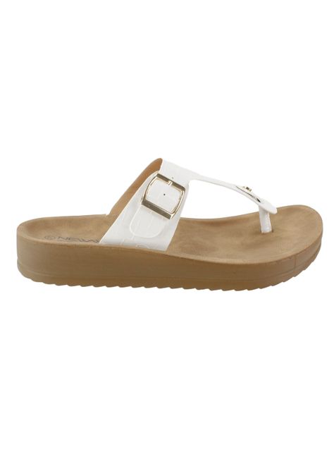 Sandalia New Walk Hebilla Blanca-0