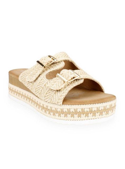 Sandalia Agua de Coco Lavanda Beige-1