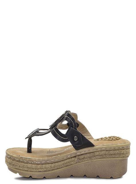 SANDALIA MUJER MODA NEW WALK 60706-18-90 (35-40) | Negro |-2