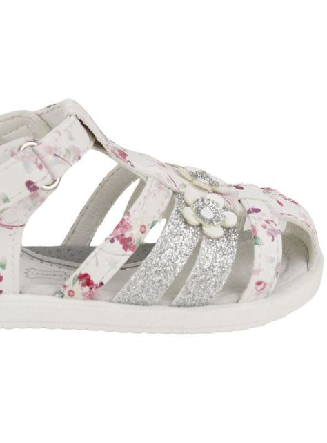 Sandalia Nat Geo kids Rosas Blanca-3