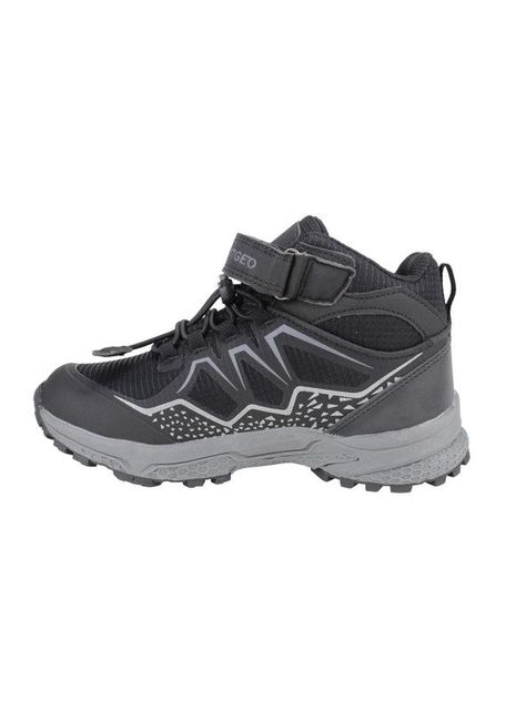 Botín Waterproof Velcro Negro-2