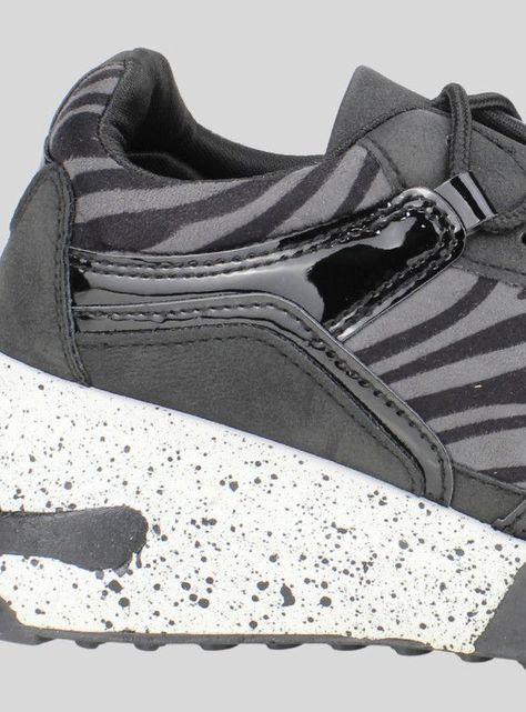 Zapatilla New Walk Cebra Negra-3