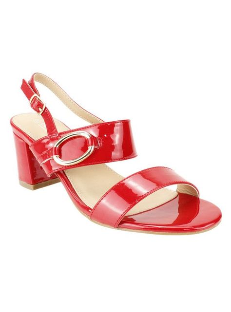 Sandalia New Walk Argolla Roja-1