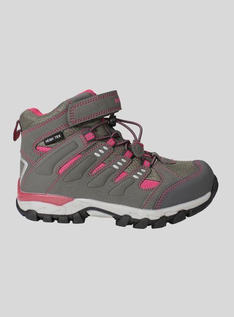 Botín Nat Geo Kids Resistente Outdoor Gris-0