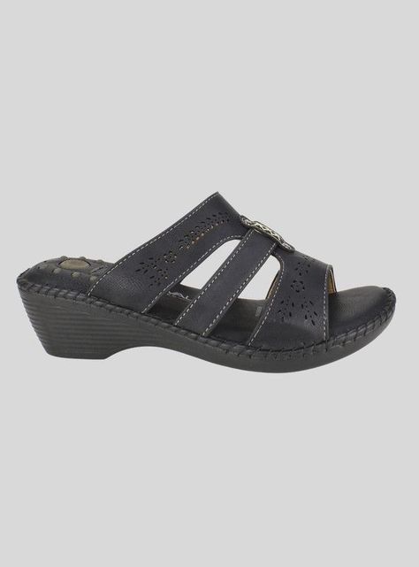 Sandalia New Walk Kaia Confort Negra-0