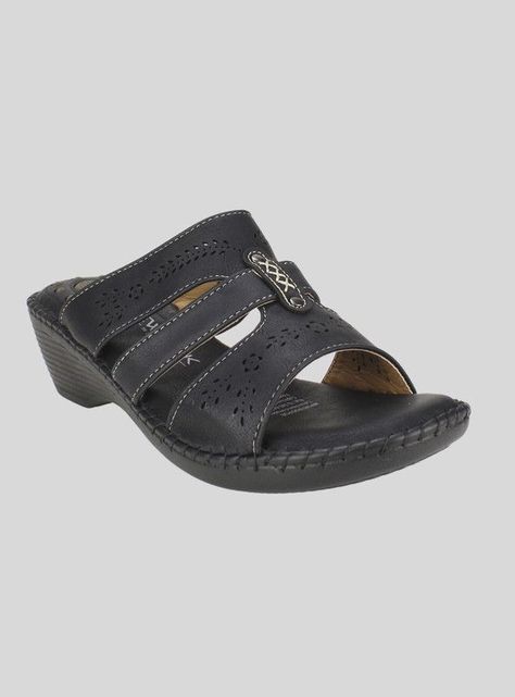 Sandalia New Walk Kaia Confort Negra-1