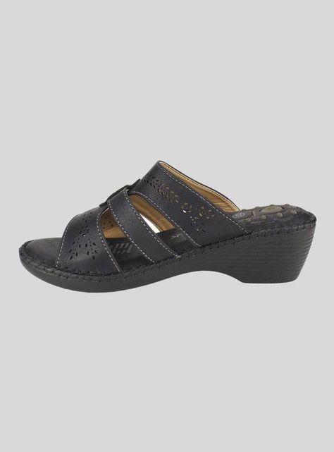 Sandalia New Walk Kaia Confort Negra-2