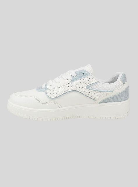 Zapatilla New Walk Brillos Celeste-2