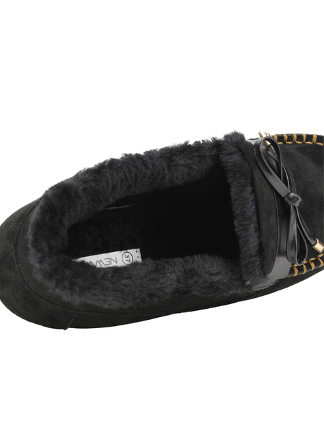 Zapato New Walk Chiporro Trenza Negro-3