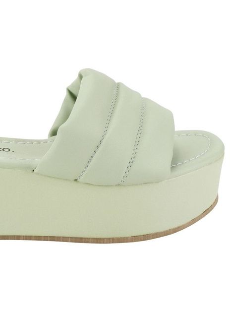 Sandalia Kanna & Co Slip On Turquesa-3