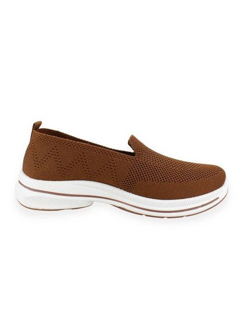 Zapatilla New Walk Malla Marrón-0