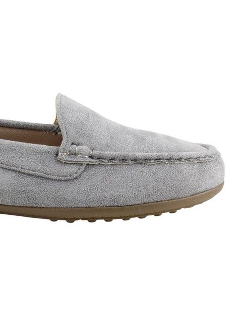 Mocasín New Walk Suede Confort Celeste-3