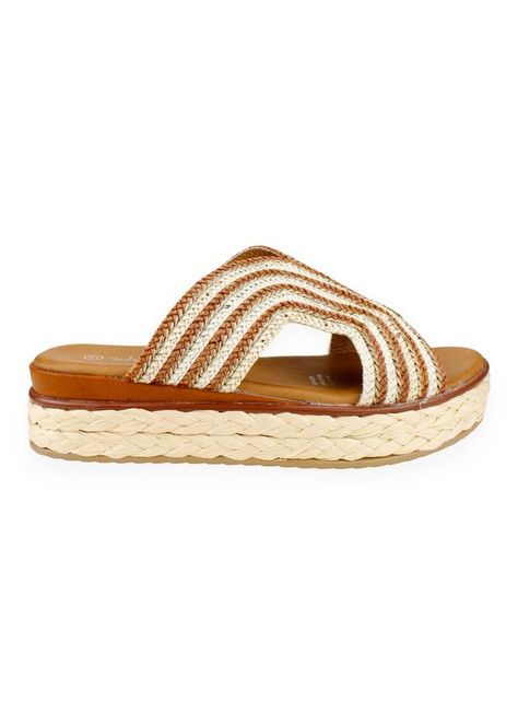 Sandalia Agua de Coco Margarita Camel-0