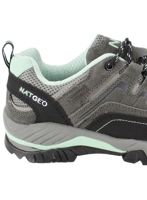 Zapatilla Nat Geo Watarproof Cuero Gris-3
