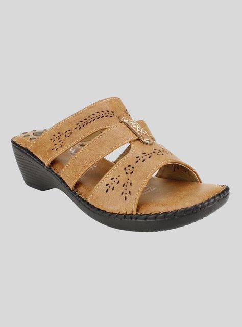 Sandalia New Walk Kaia Confort Camel-1