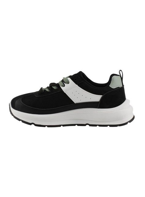 Zapatillas New Walk Urbana Retro Negra-2