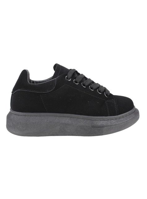 Zapatilla New Walk Plataforma Amy Negra-0