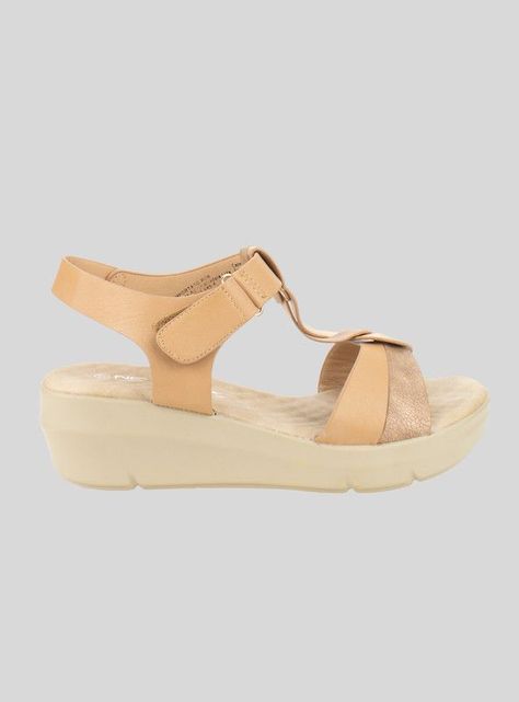 Sandalia New Walk Aura Camel-0