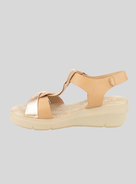 Sandalia New Walk Aura Camel-2