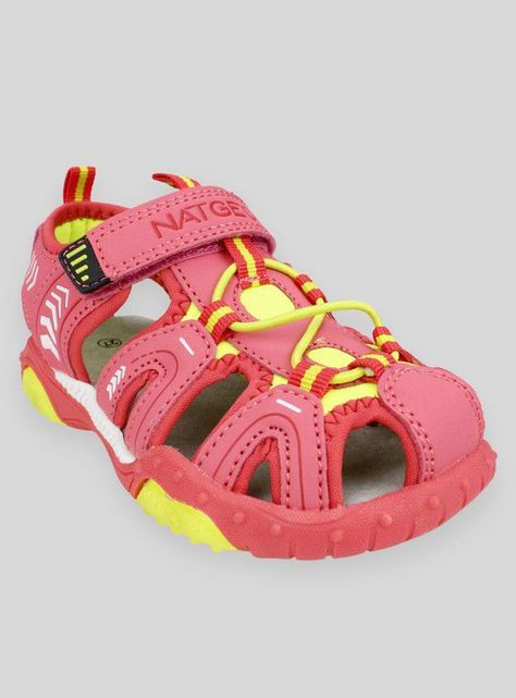 Sandalia Nat Geo Kids Cangrejera Coral-1