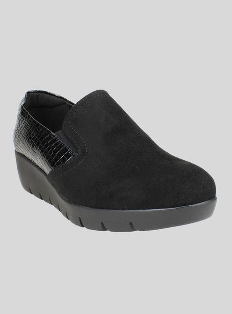 Zapato New Walk Reptil Lara Negro-1