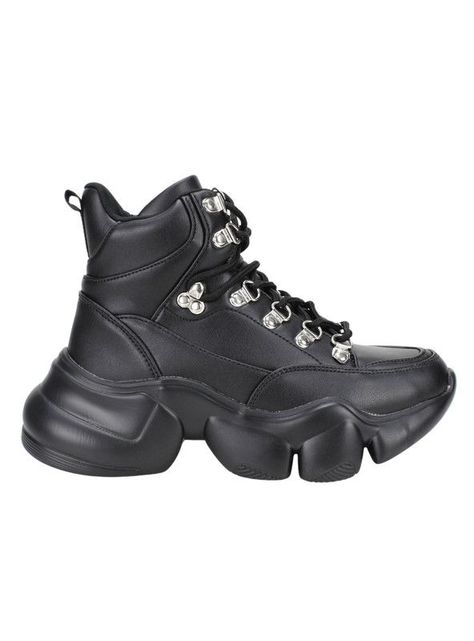 Zapatilla Chunky Negra-0