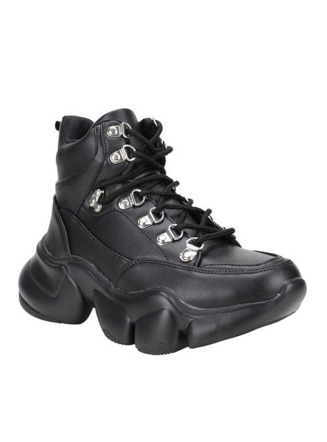 Zapatilla Chunky Negra-1