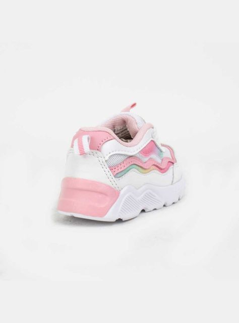 Zapatilla Nat Geo Kids Arcoíris Rosa-3